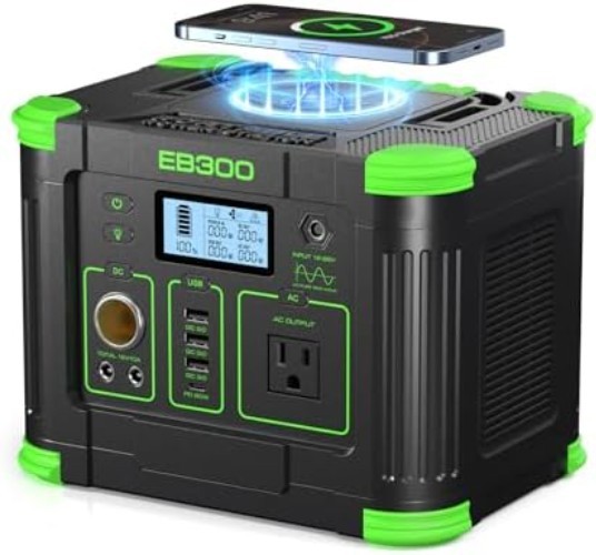 Grecell 300W Portable Power Station – Reliable Solar Generator for Outdoor Use