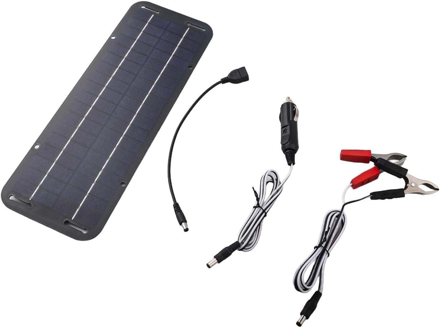 Durable 12V Solar Charger with Safety Features – Perfect for Outdoor Adventures