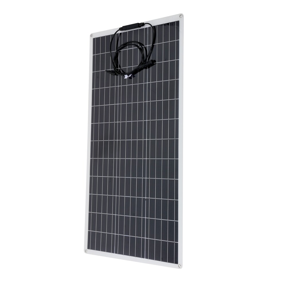 12V 300W Flexible Solar Panel Kit Caravan Camping Home Charging Battery