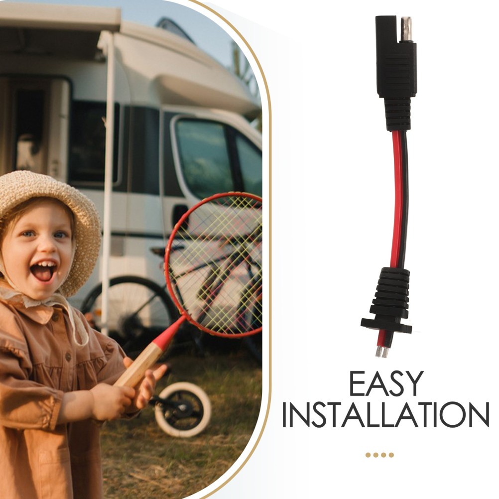 Sae to Extension Cable Connector Plug Quick Disconnect Wire Connectors