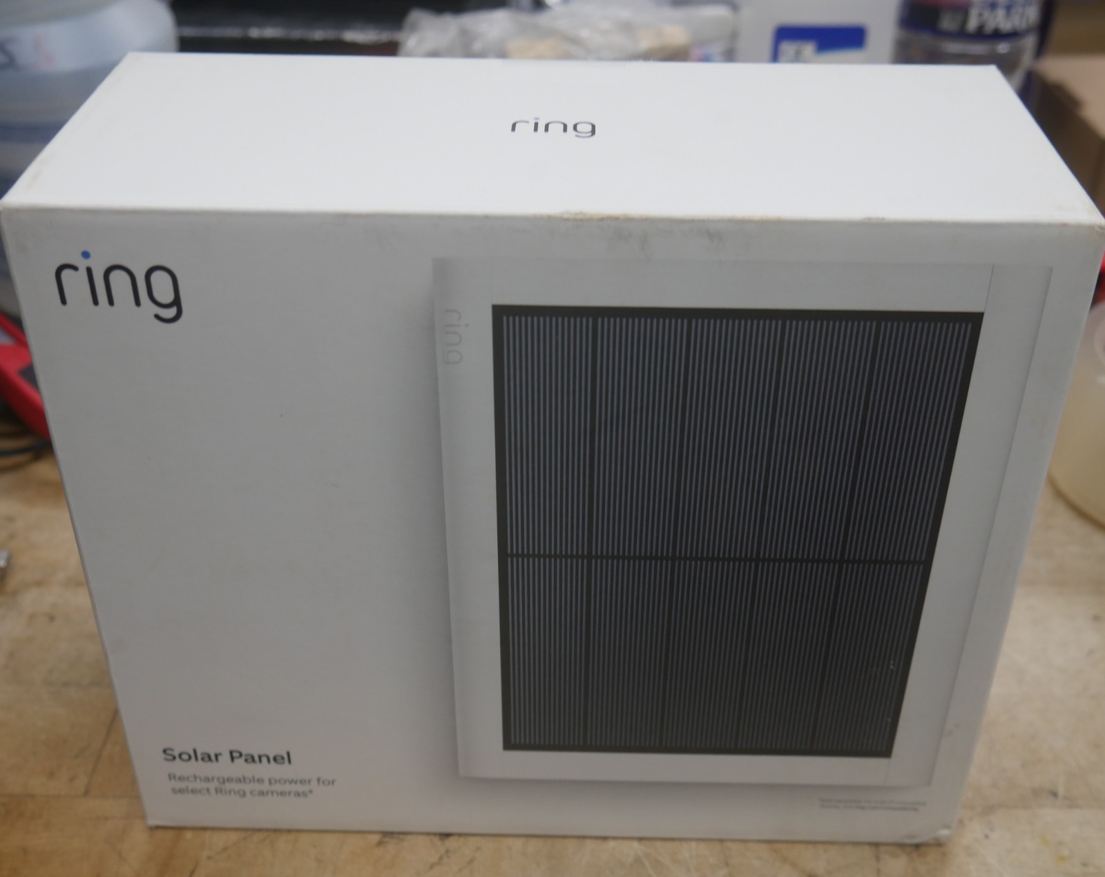 Ring 2nd Generation Solar Panel for Select Ring Cameras White USB-C NEW/OPEN BOX