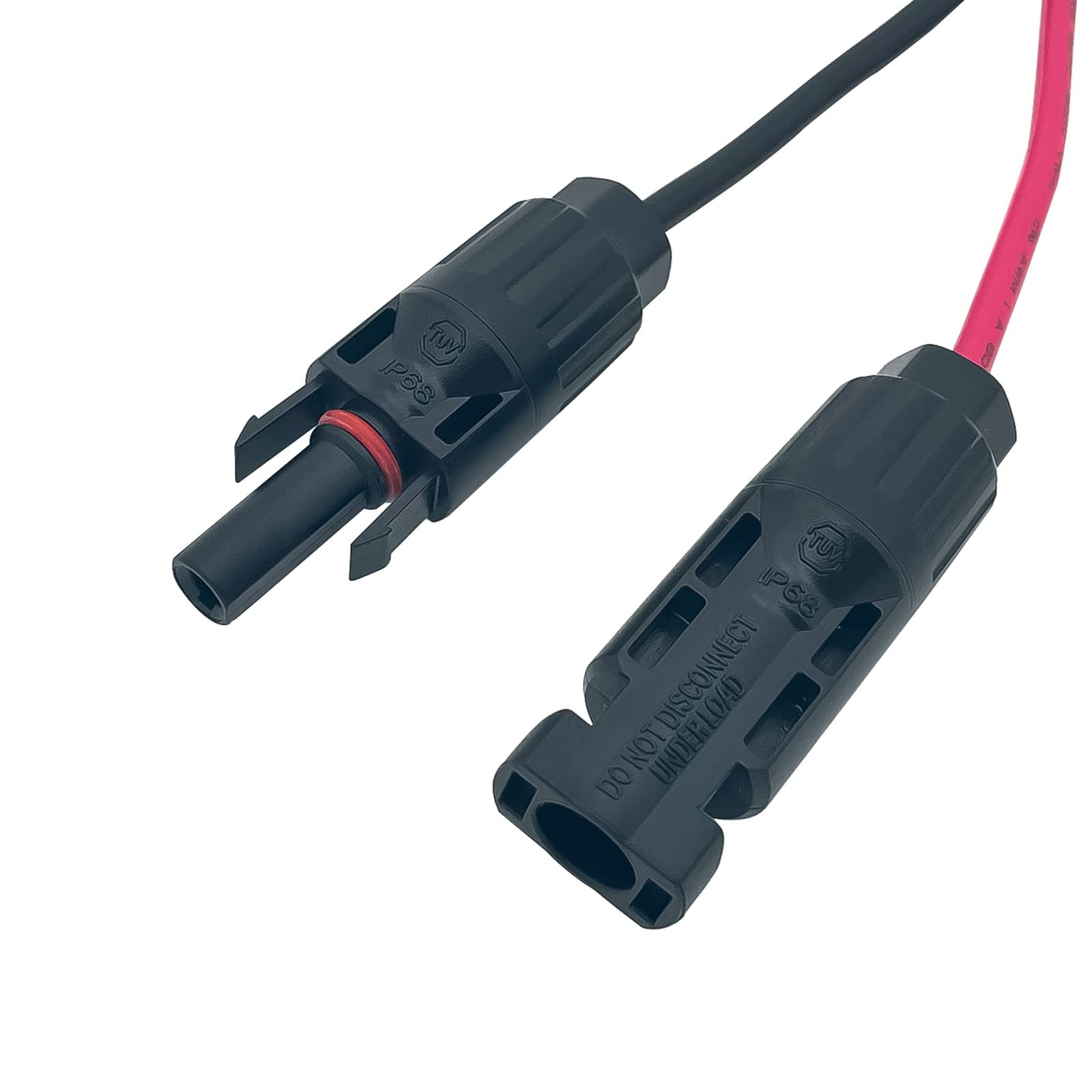 Solar Panel Connector to DC 8MM Adapter Cable, Compatible with Solar Connecto…