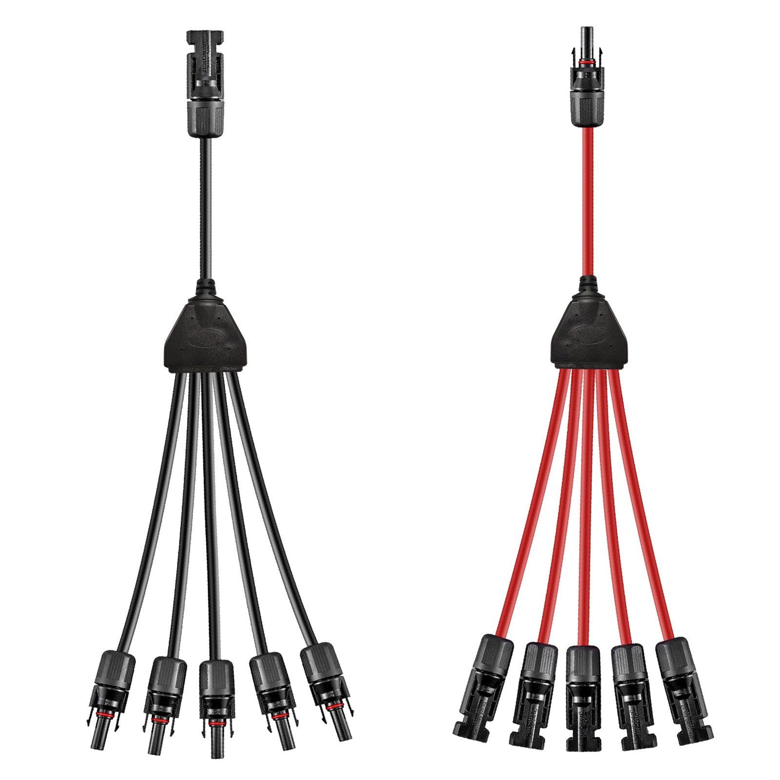 Y Solar Connector 1 to 5 Solar Y Branch Parallel Cable,Solar 1-5 Male Female …