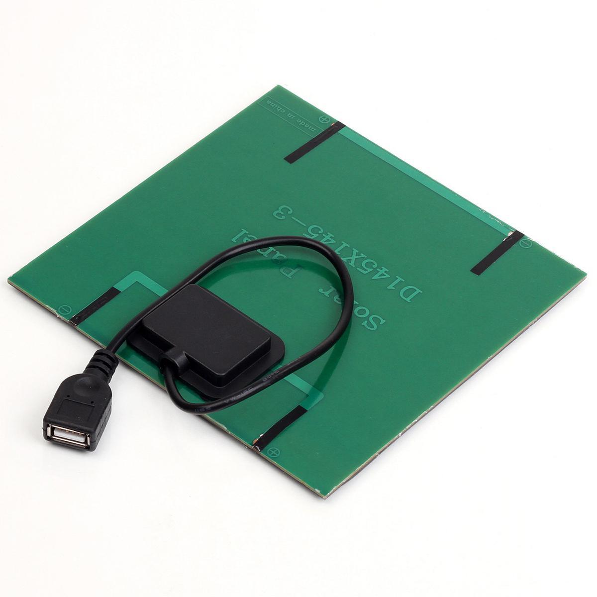 visiPower 3W 5V 0.6A Portable Small Solar Panel USB Chargee For Smart Phone PAD