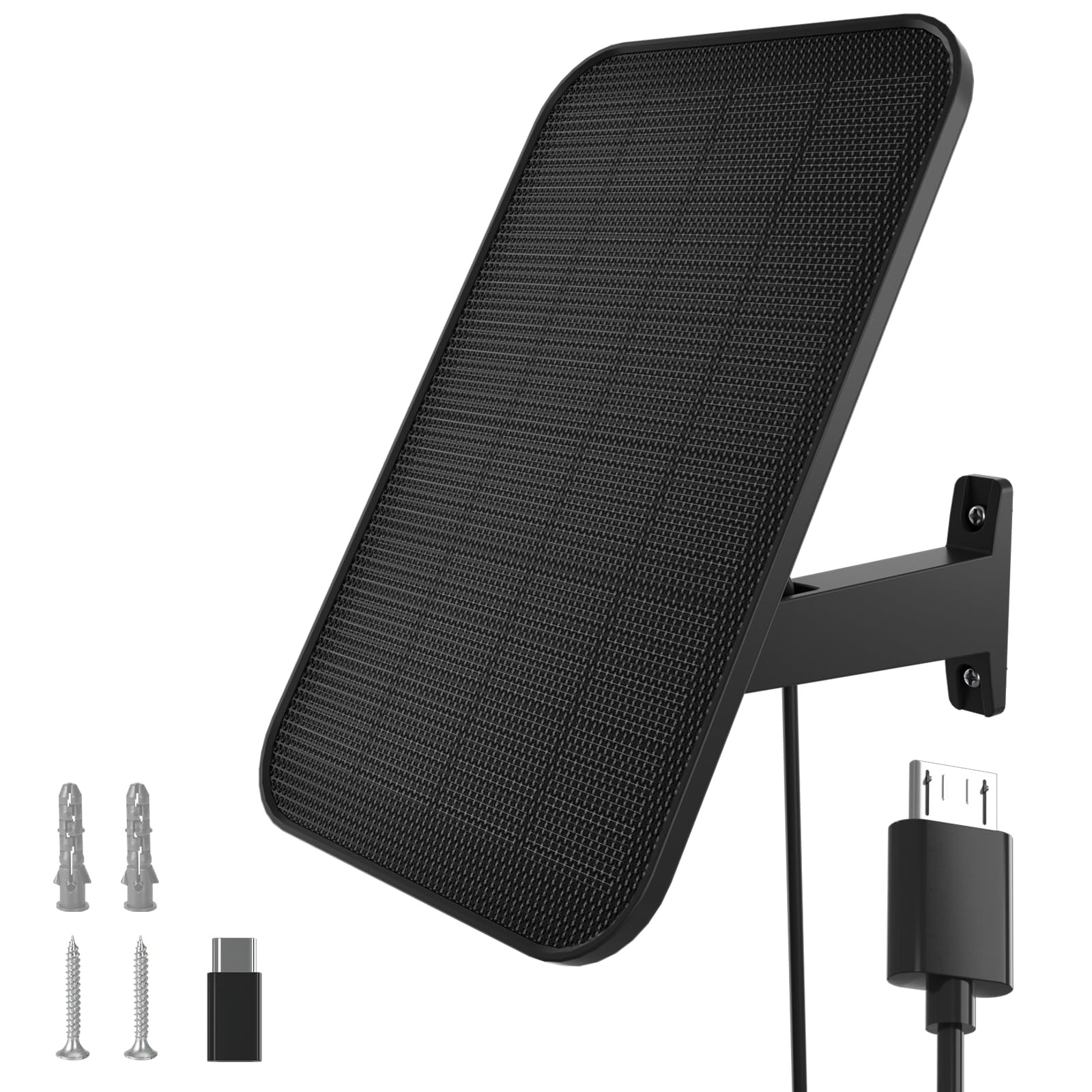 3.2W Solar Panel for Security Camera Compatible with Arlo Essential XL, Water…