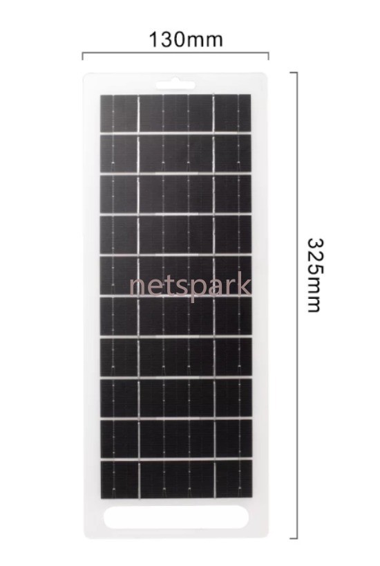 Solar Panel Charger 5V 2W 3W 6W 8W 10W USB Flexible Solar Power Generator Panel