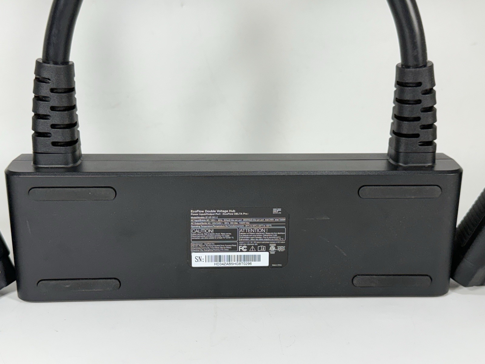 EcoFlow Double Voltage Hub Power Input/Output for DELTA Pro – EF-HP-O01-2