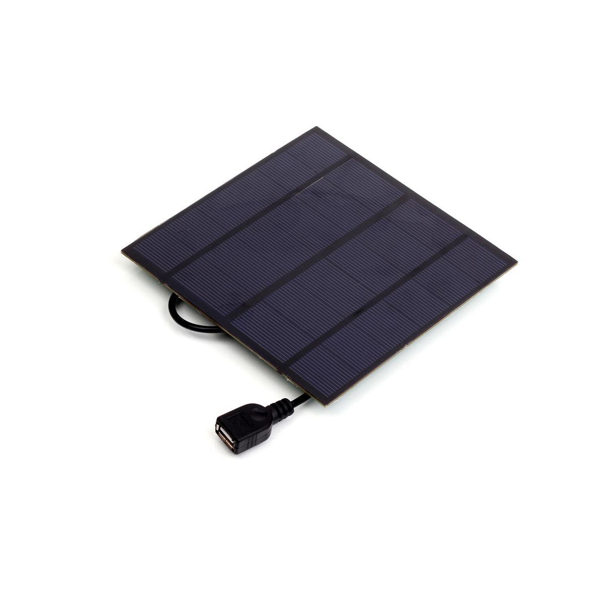 visiPower 3W 5V 0.6A Portable Small Solar Panel USB Chargee For Smart Phone PAD