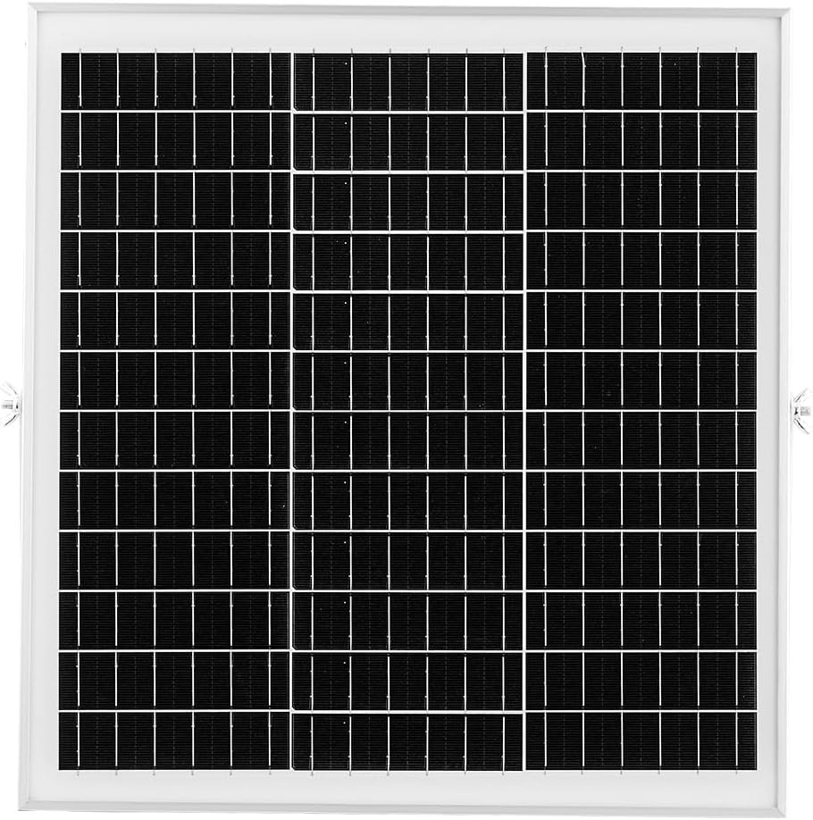 20W 12V Solar Panel Battery Charger, Solar Battery Trickle Charger Maintainer…