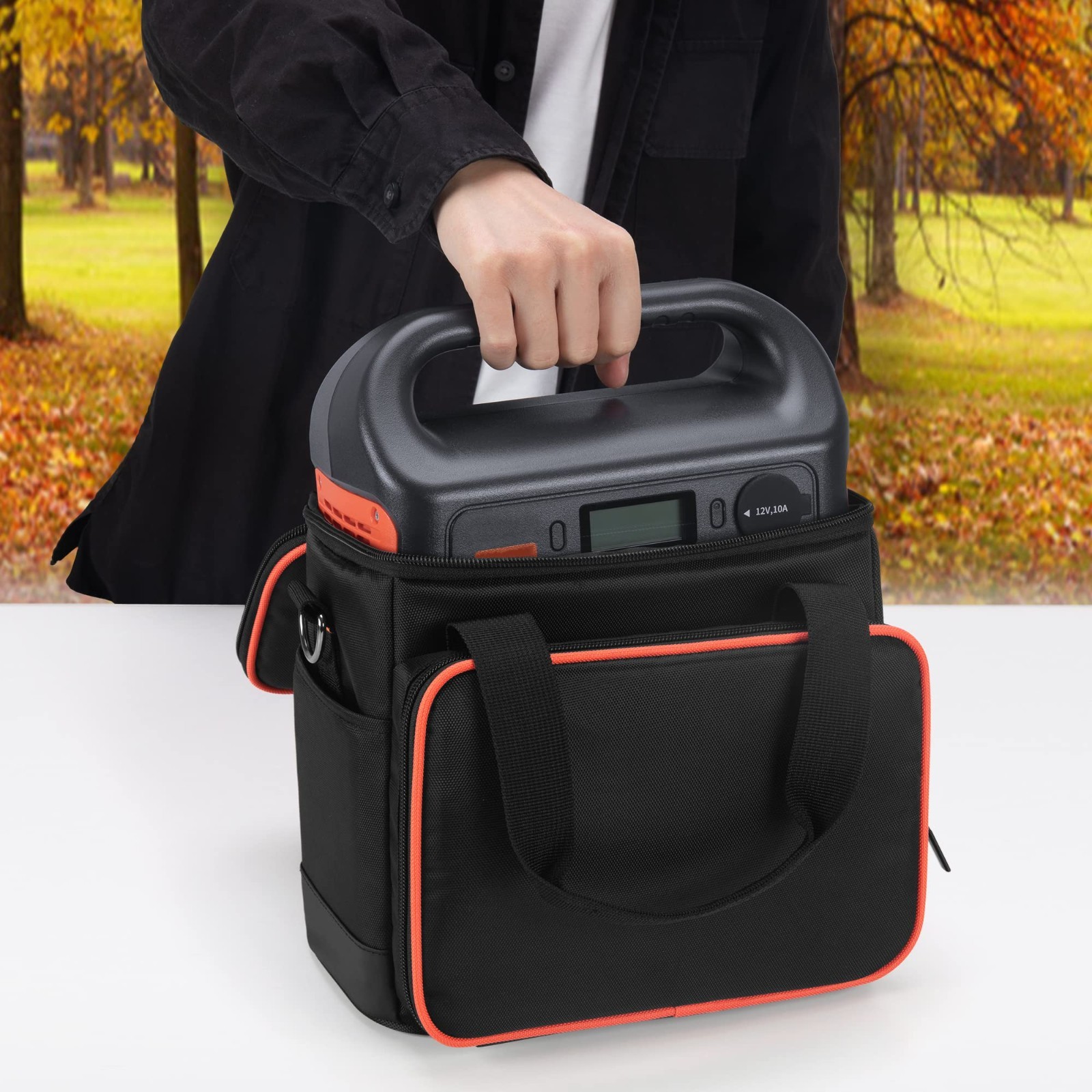 Portable Power Station Carrying Bag for Jackery Explorer 160/240/300 – Waterproo