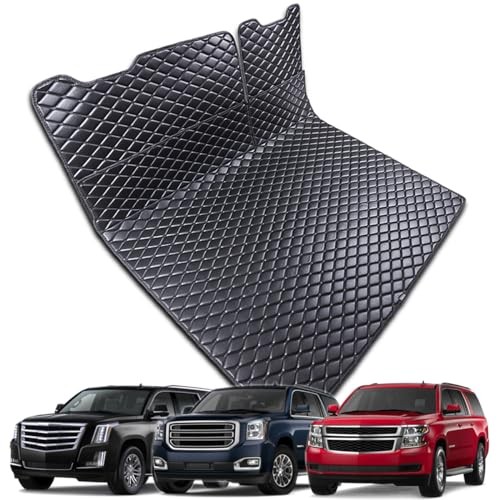 Cargo Mat Compatible with 2015 for 2015-2020 Suburban/Yukon XL/Escalade ESV