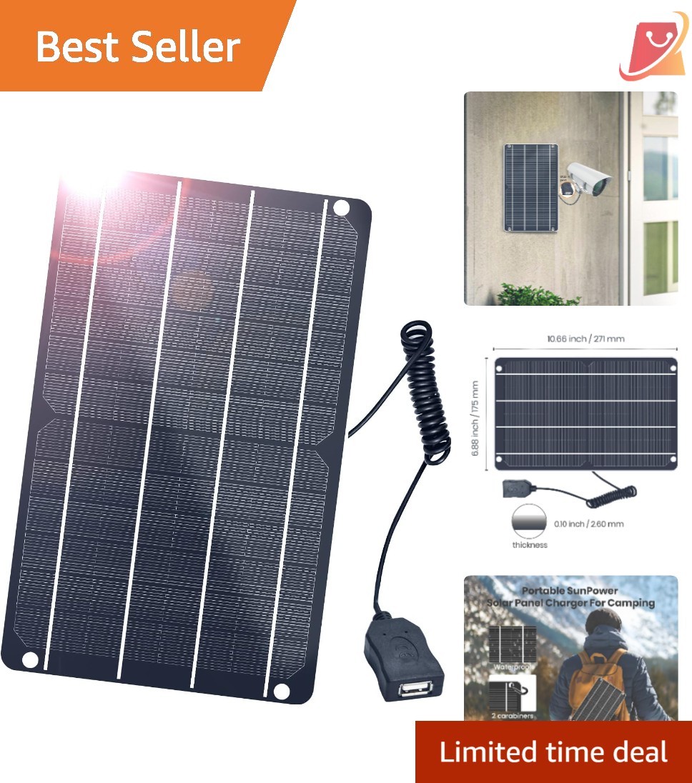 Mini USB Solar Panel Waterproof Monocrystalline Kit for Phones Small Fans