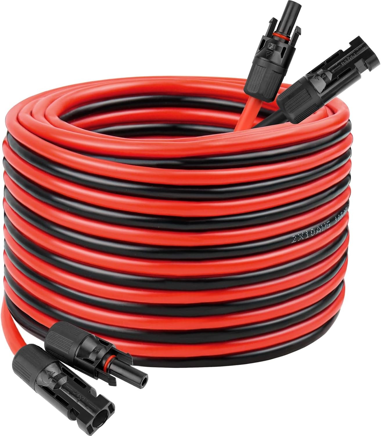 10 AWG Solar Extension Cable 30FT, Flexible Solar Panel Wire with Male to Female