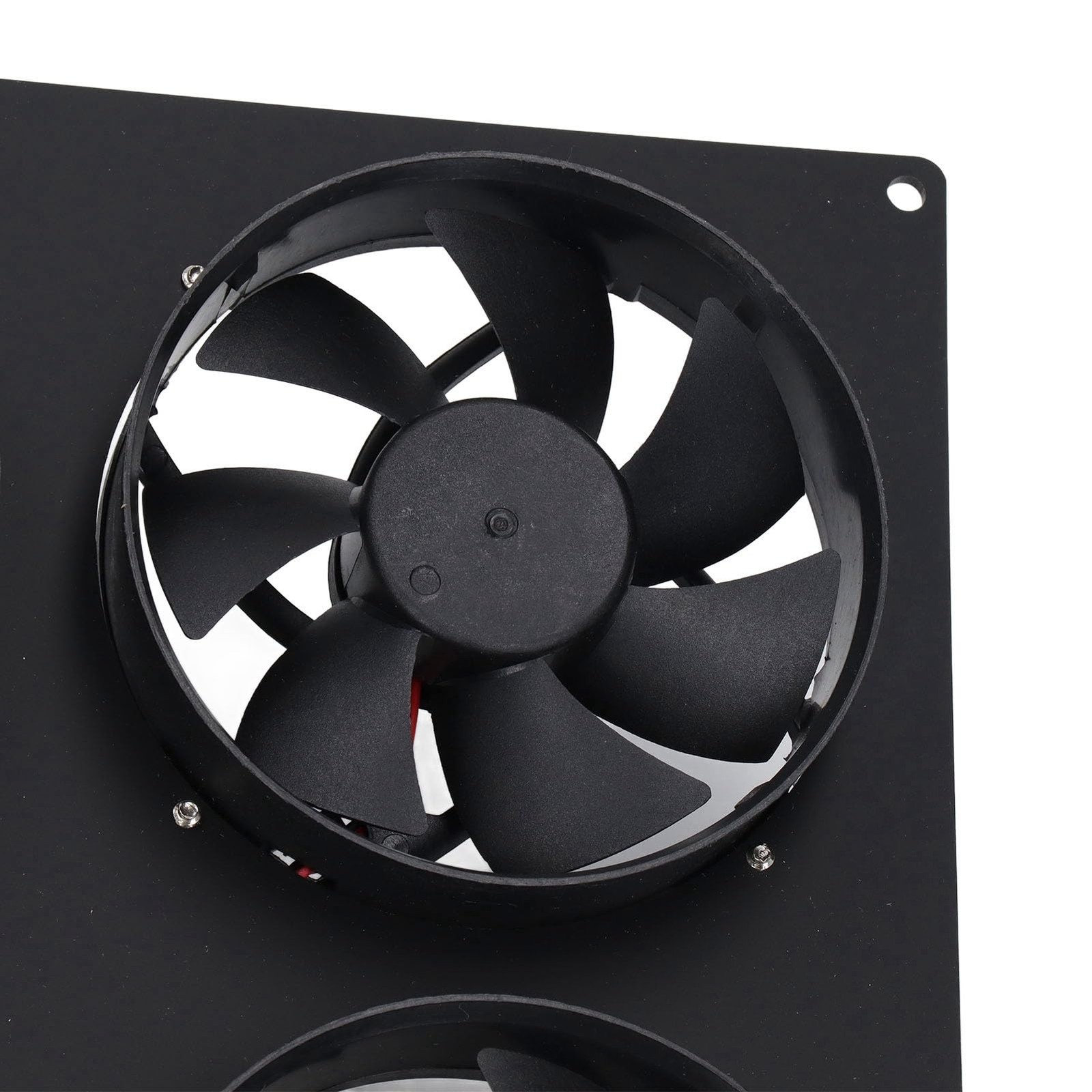 100W Solar Panel Powered Exhaust Fan Kit for RV Greenhouse