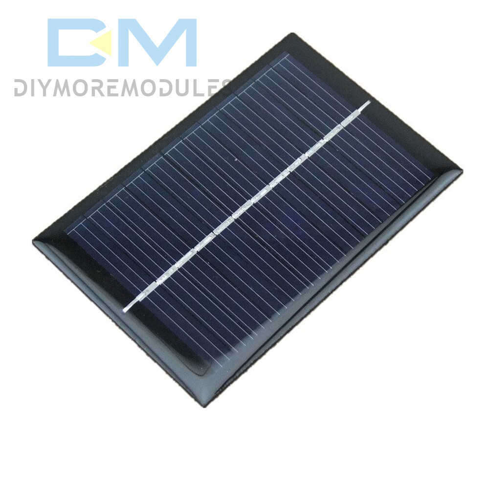 6V 100mA 0.6W Polycrystalline Mini Epoxy Photovoltaic Solar Panel Cell Charger