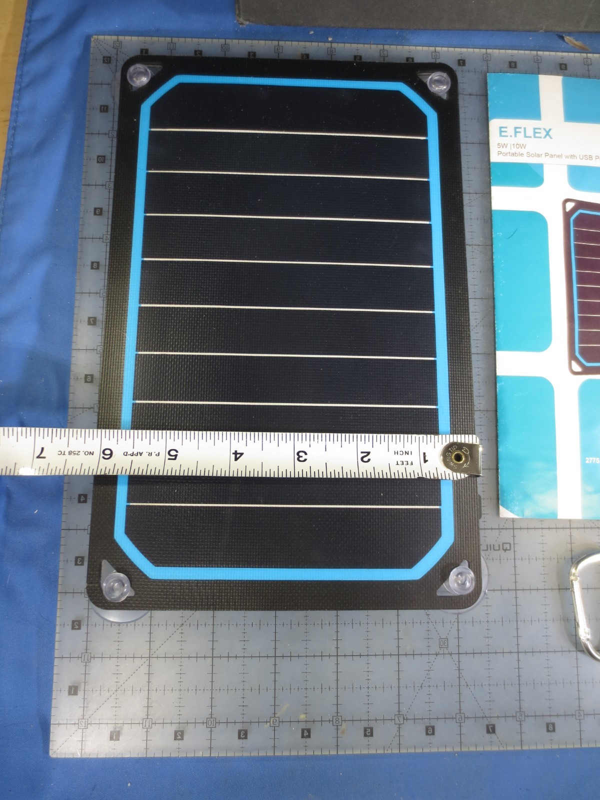 Renogy E.FLEX5 Monocrystalline Portable Solar Panel with USB Port 5 Watt in Box!