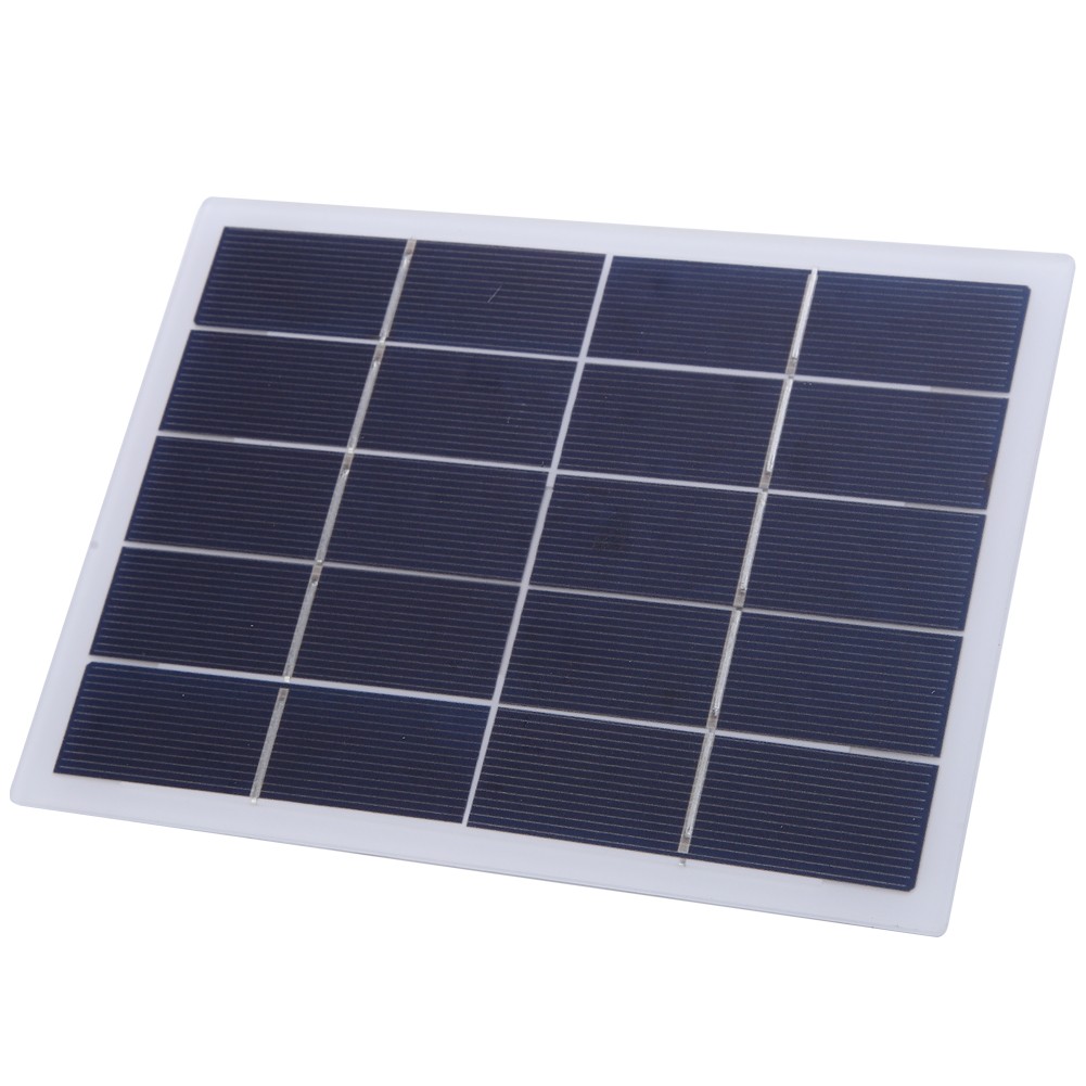3W 5V DIY Solar Panel Laminated Board 170x130mm White