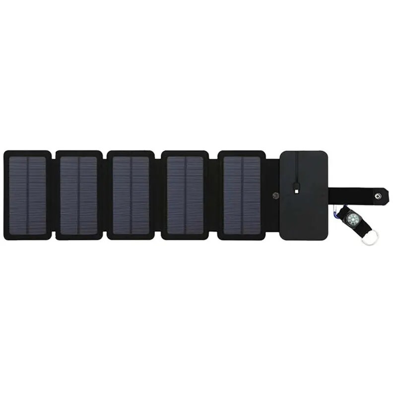 Outdoor Multifunctional Portable Solar Charging Panel Foldable 5V 1A USB Output