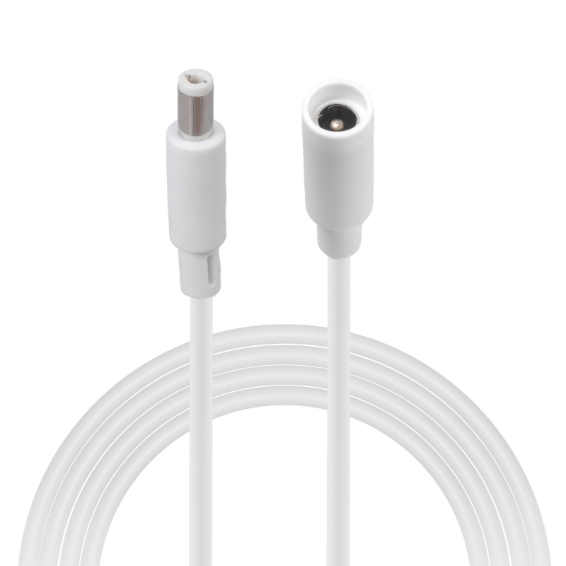 Waterproof 5 5×2 1mm Female to Male Connectors Cord Wire for Solar Panel Routers
