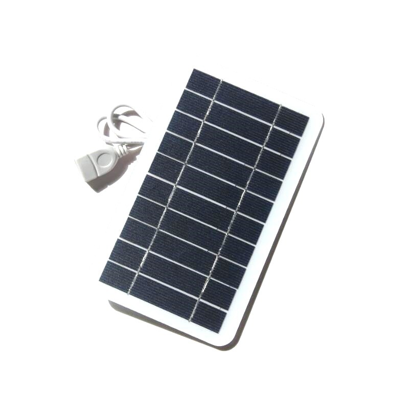USB Solar Panel Power Bank for Outdoor Camping Hiking Phone Charger 5V Portable