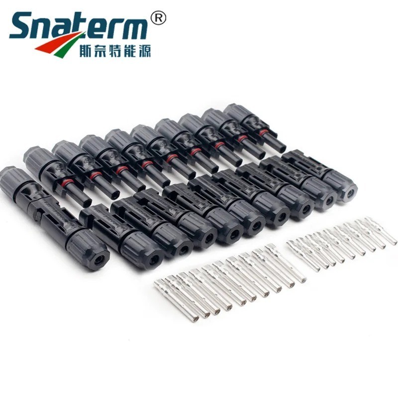 10Set Male Female Wire Cable Connector Set Solar Panel Waterproof Connector