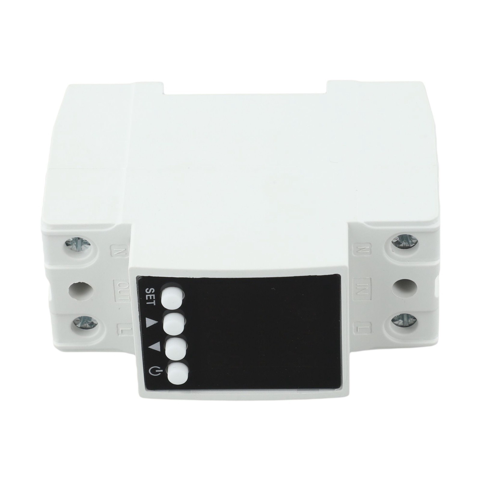 Voltage Control Relay with Dual LCD Readout 80V-300V AC OverUnder Protection