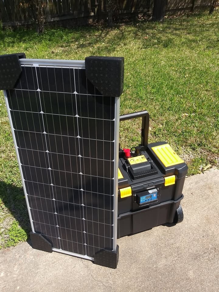 Portable Solar Home Backup Power Energy Off Grid Generator-2000/4000 Watts Peak