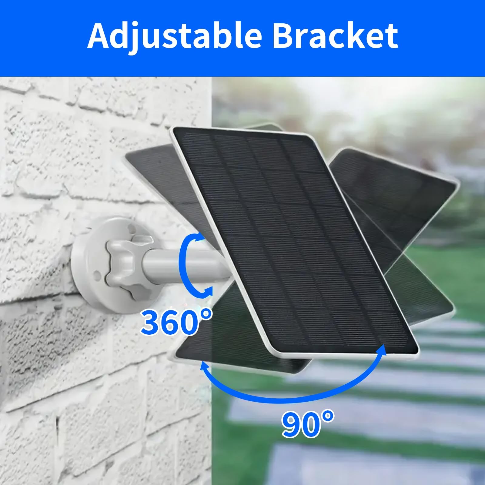 Solar Panel Charger for Arlo Essential 2K Outdoor(2nd Gen)/Essential XL Camer…