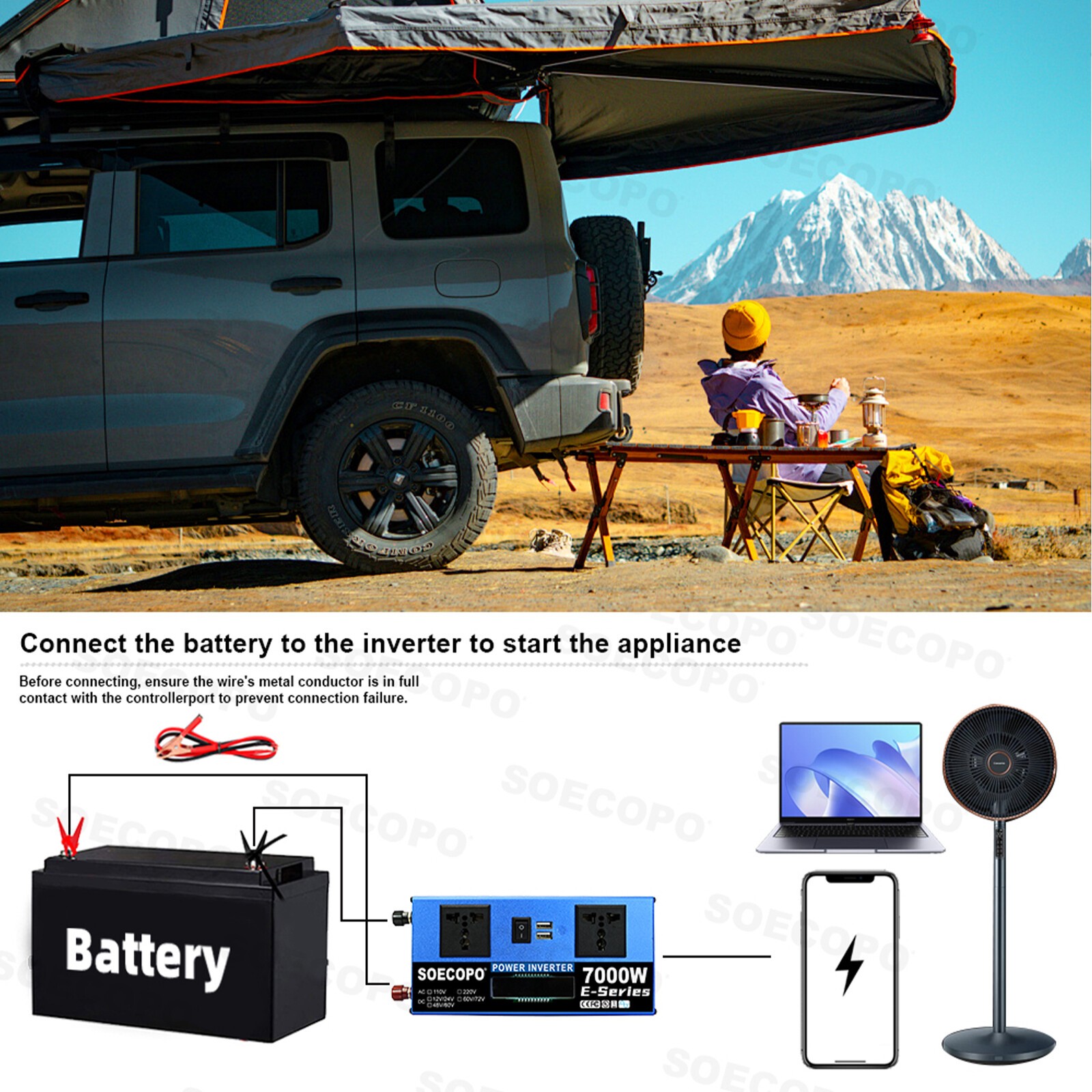7000W Solar System Kit 12V/24V To 110V/220V 100A Controller 500W Inverter SystNi