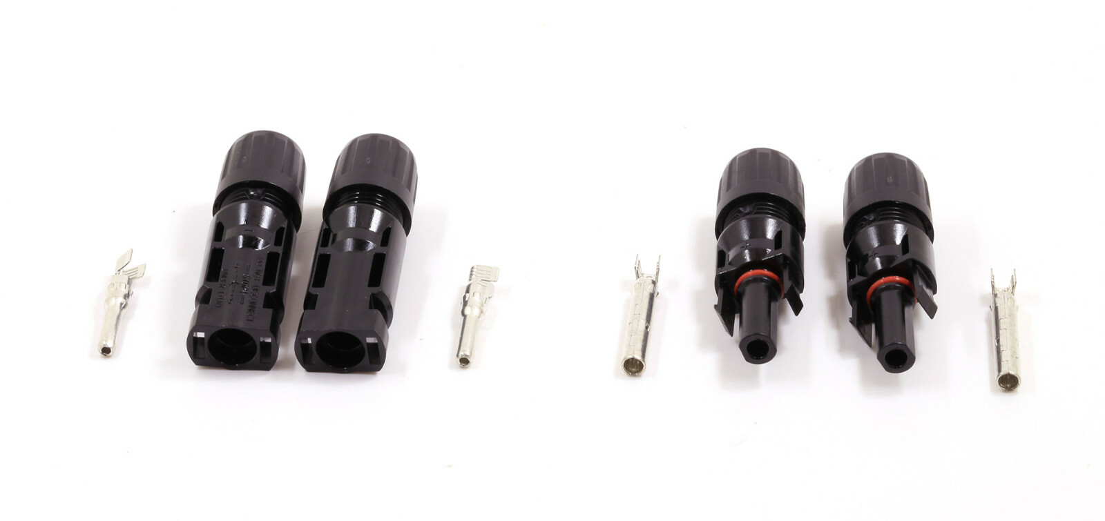 Lumision Waterproof PV 10/12 AWG Solar Connector 2 Pair (M/F w/ Pins) Ships USA