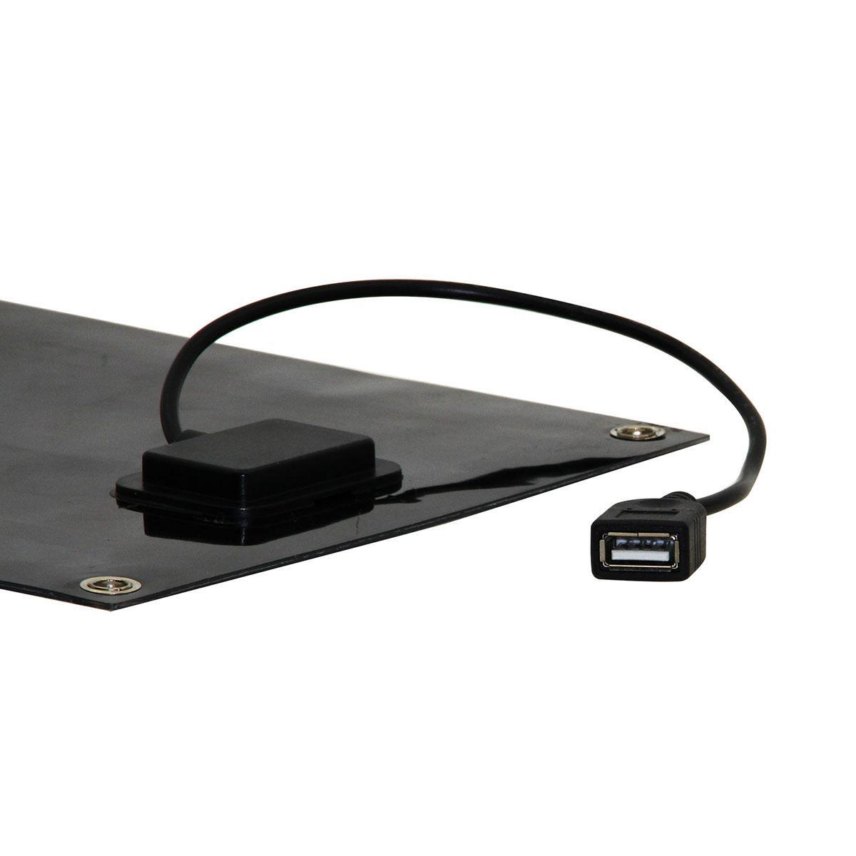 Portable 6W 5V 1.2A Solar Panel Battery Charger USB Phone Home Lamp Power Bank