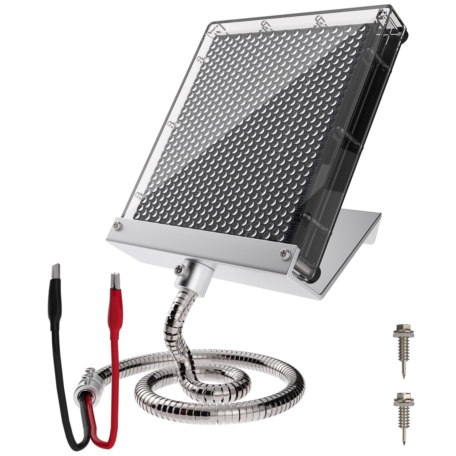 6V Solar Panel Battery Charger for Deer Feeder 1.7W Waterproof Solar Panel with