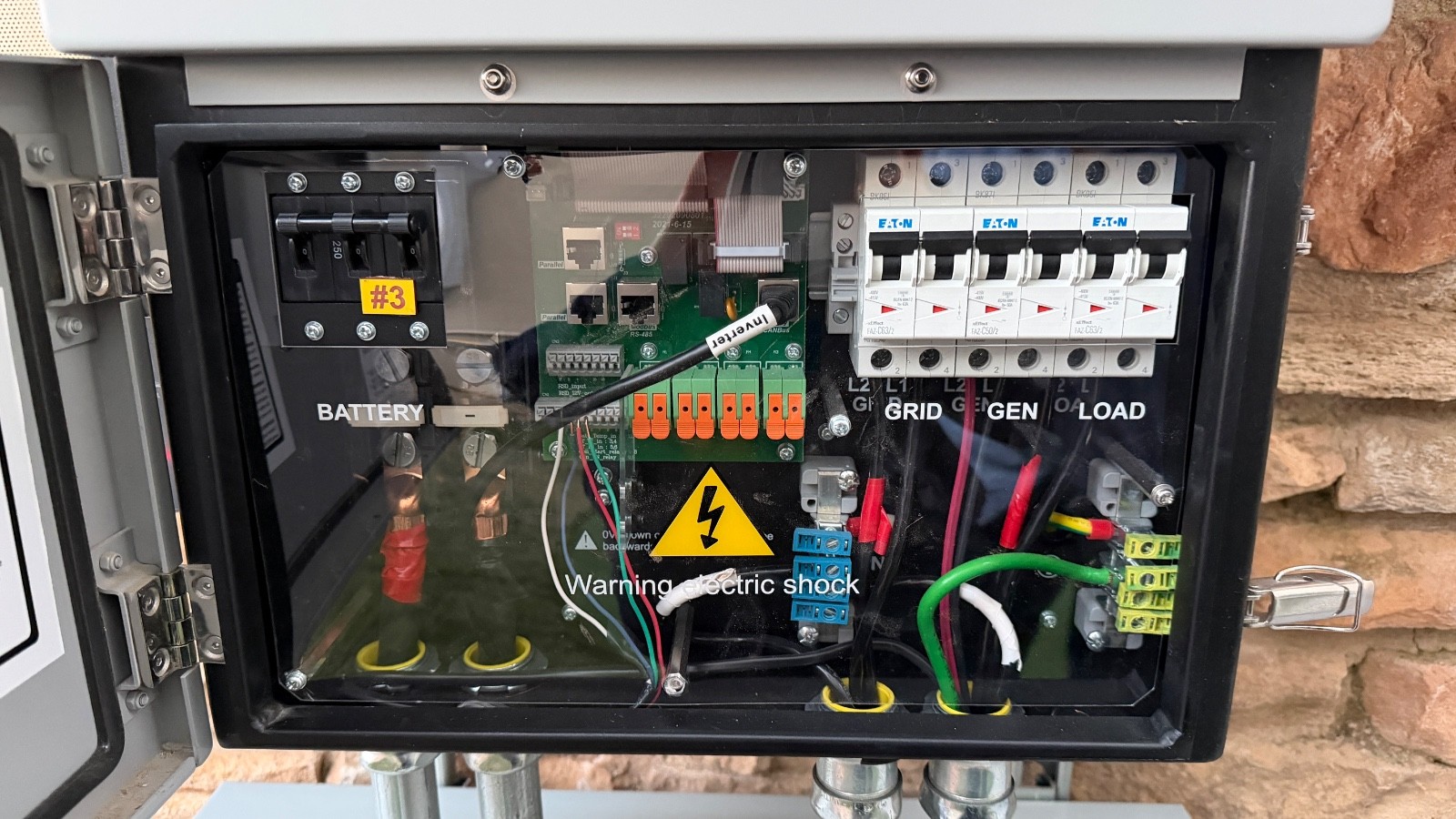 HomeGrid Stack’d 28.8 kWh (6) 48V Lithium Battery Standard All Weather Modules +