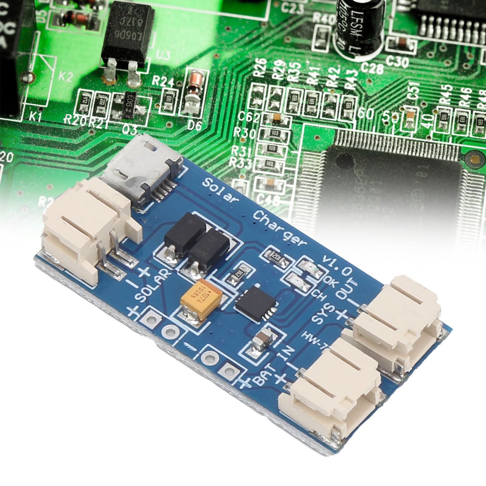 Mini Solar Charging Board Lithium Battery USB Charging Module CN3065 500mA New