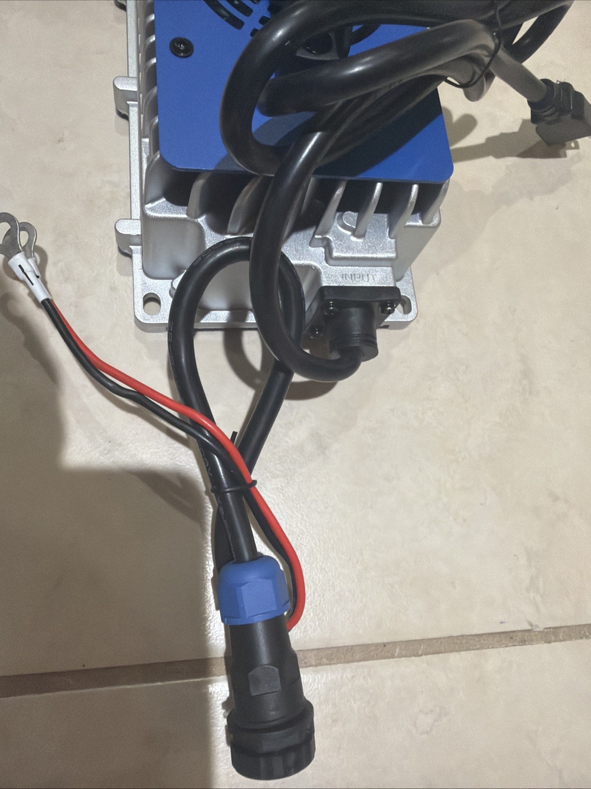 DC HOUSE 48V 18A Battery Charger for 48V Golf Cart/Forklift/Ship Lithium Battery