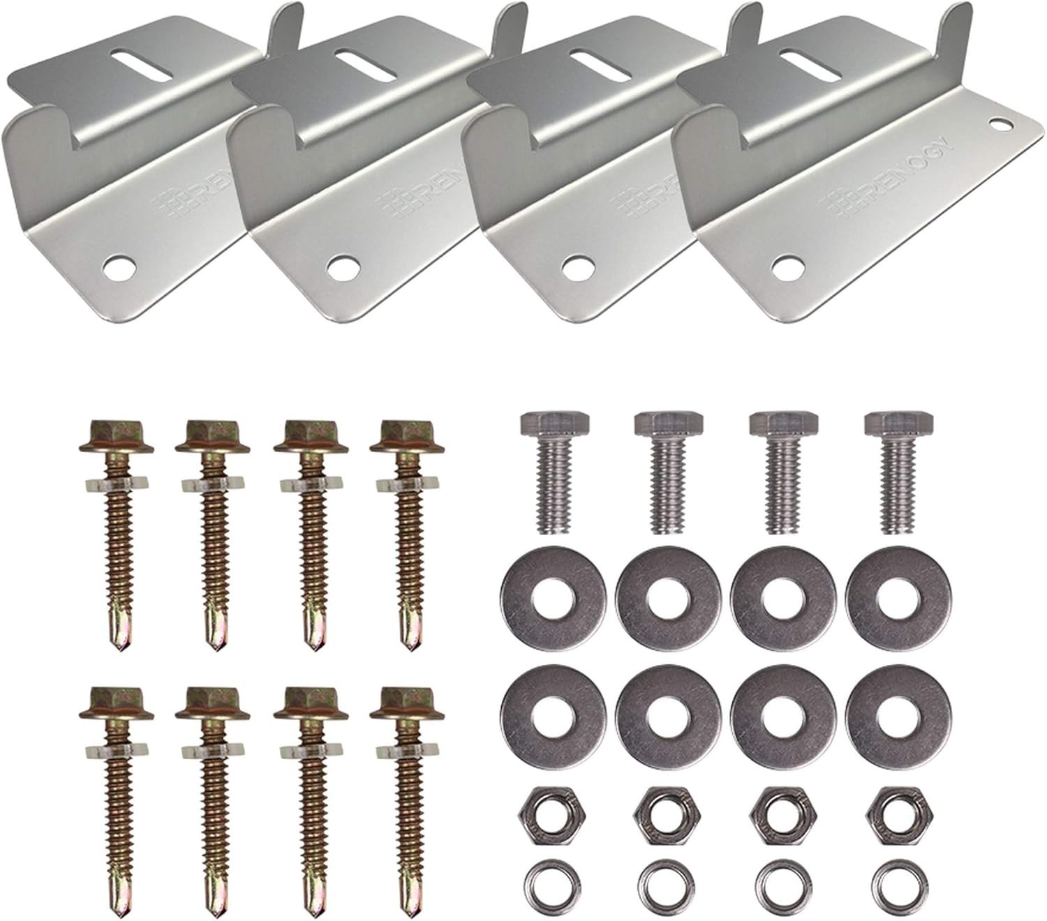 Complete Solar Panel Mounting Z Bracket System – Easy Installation & Lightweight
