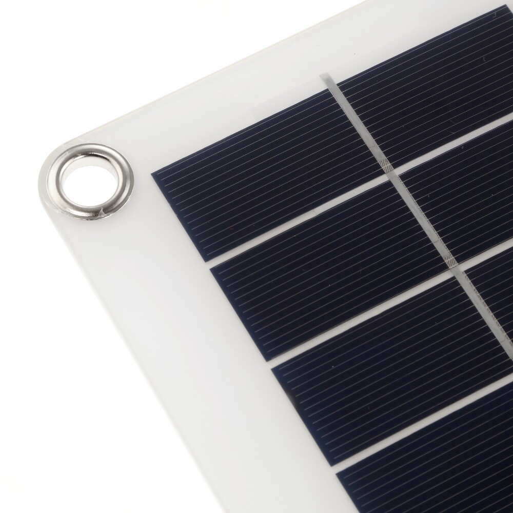 100W Solar Panel Dual USB Output Battery Charger 60A Home RV Camp Outdoor Garden