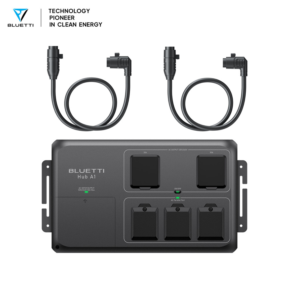 BLUETTI HUB A1 Parallel Box Connection for 1-3 Apex 300 Units Home Backup