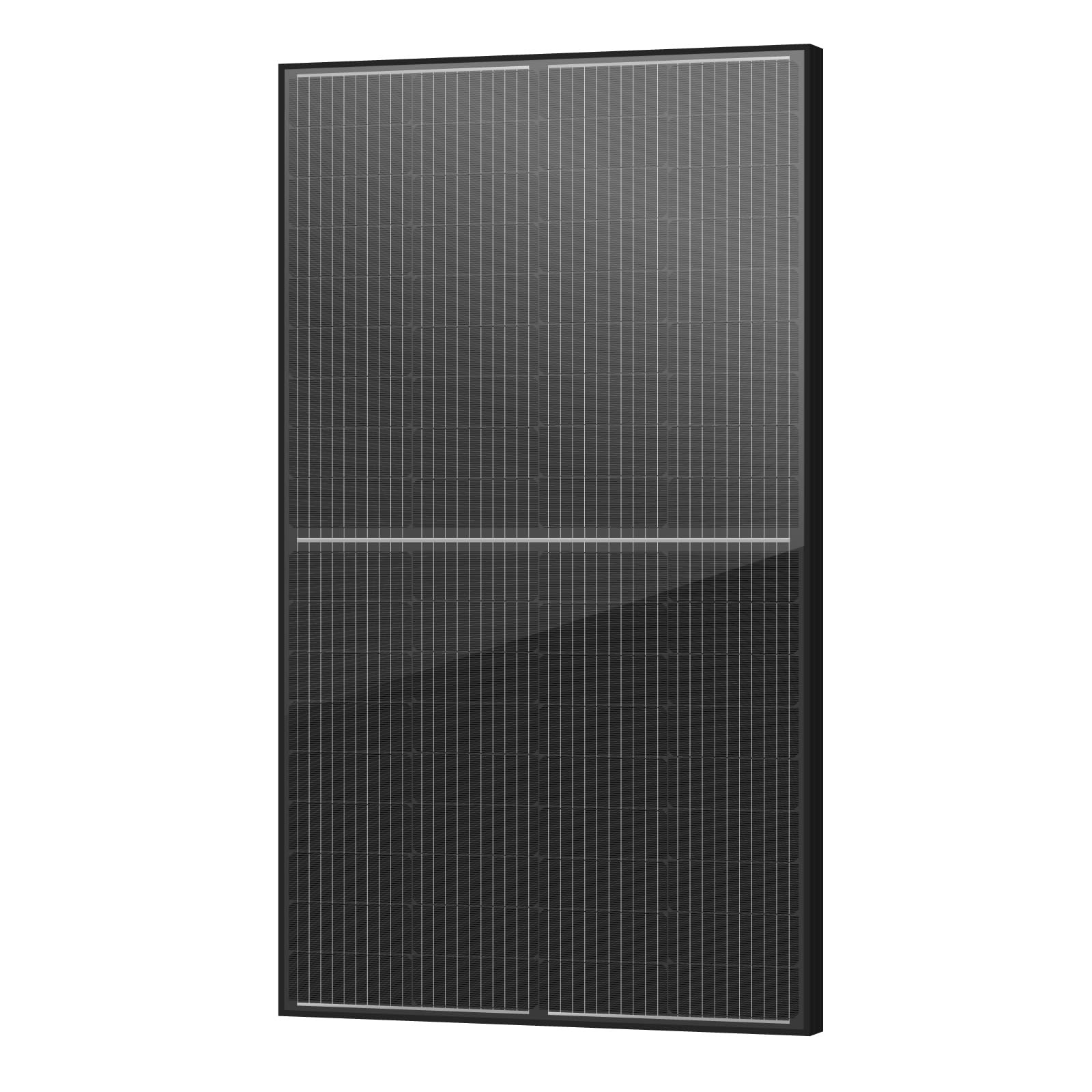 Newpowa Bifacial 200 Watt 12 Volt Solar Panel 10BB Monocrystalline Double-Side 2