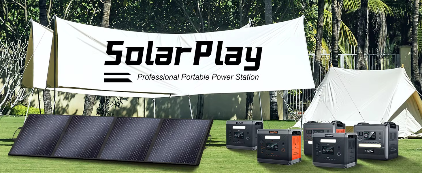 2400W Portable Power Station 2160Wh LiFePO4 Battery Solar Generator Backup RV