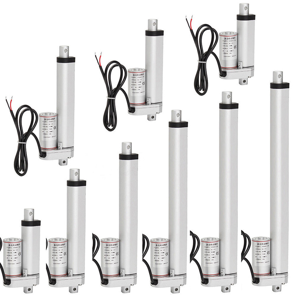 Heavy Duty 12V 6000N 1500N 1000N Linear Actuator DIY Solar Tracker Door Open CL