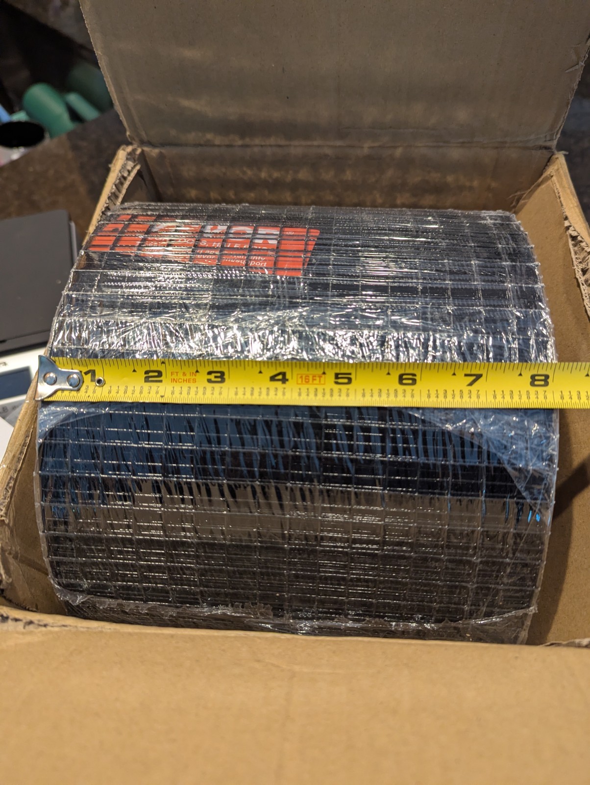 VEVOR Solar Panel Bird/Critter Guard 8inch x 98ft PVC Coated Mesh Roll Kit with.
