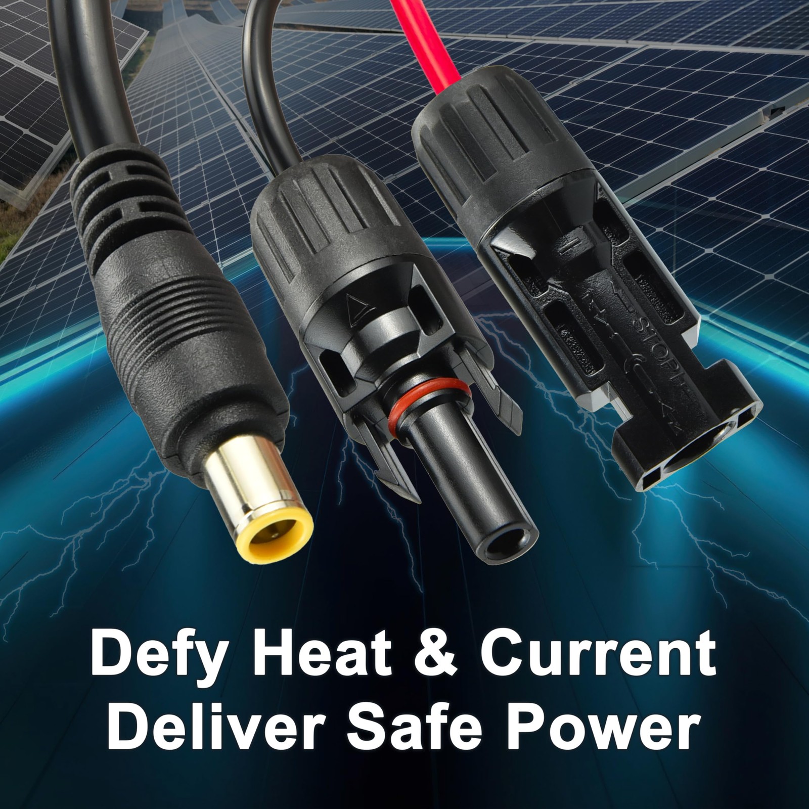 5m 16ft Solar Extension Cable Solar to DC7909 Cable with Solar Series Connect…