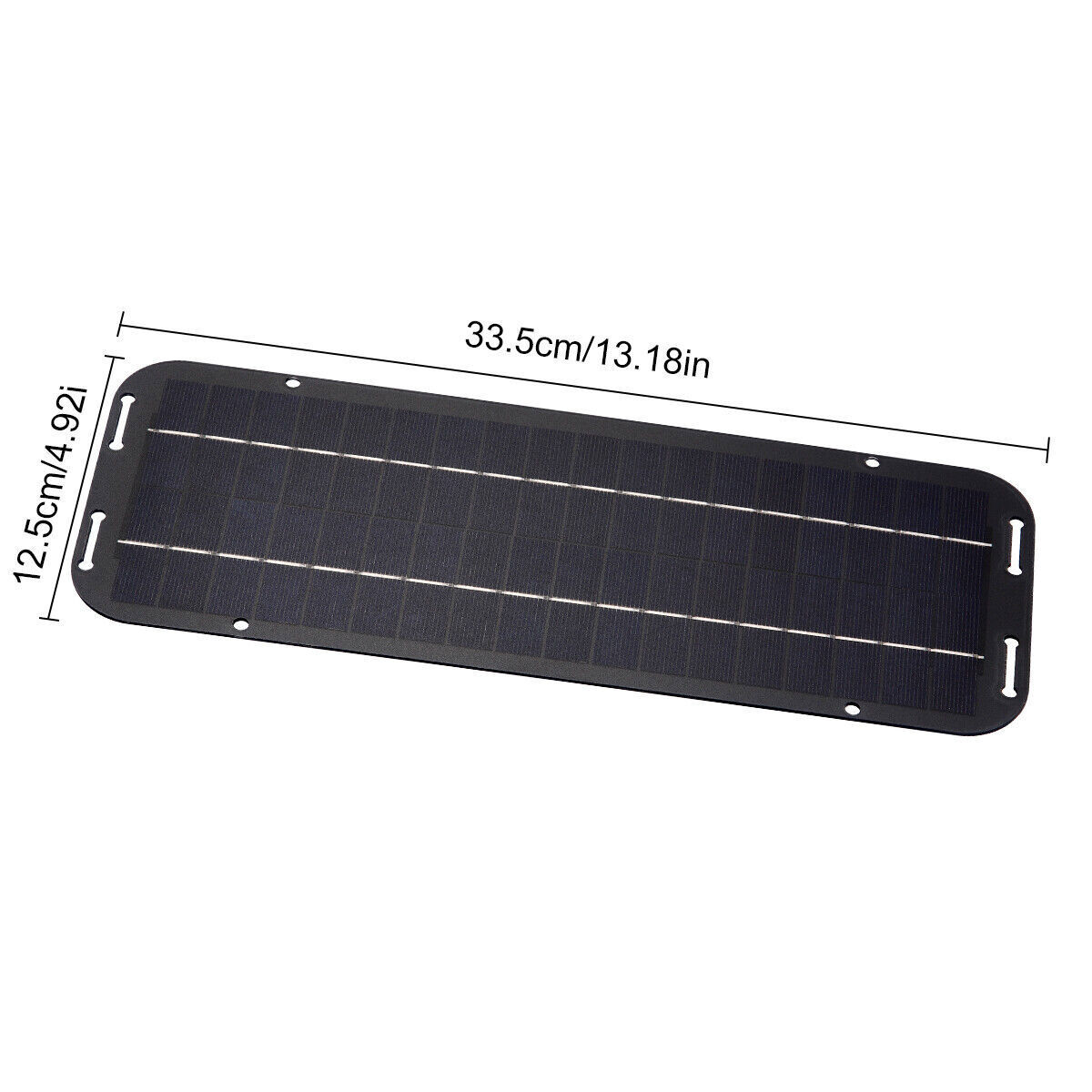 30 Watts Solar Panel Kit 12V Trickle Battery Charger Maintainer Home Camper RV