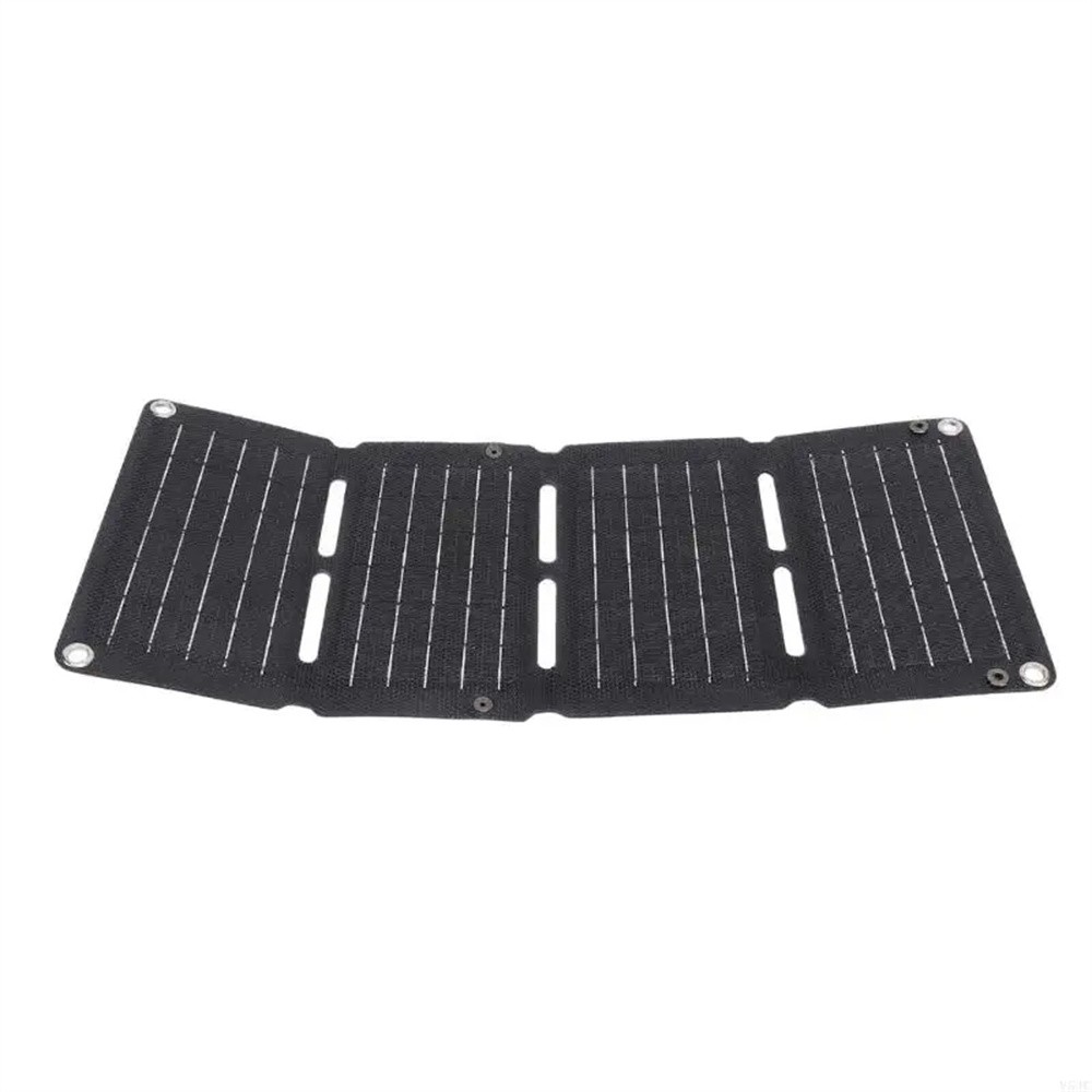 Portable Solar Panel 10W Foldable PV Power Bank Charger for Outdoor Camping Trip