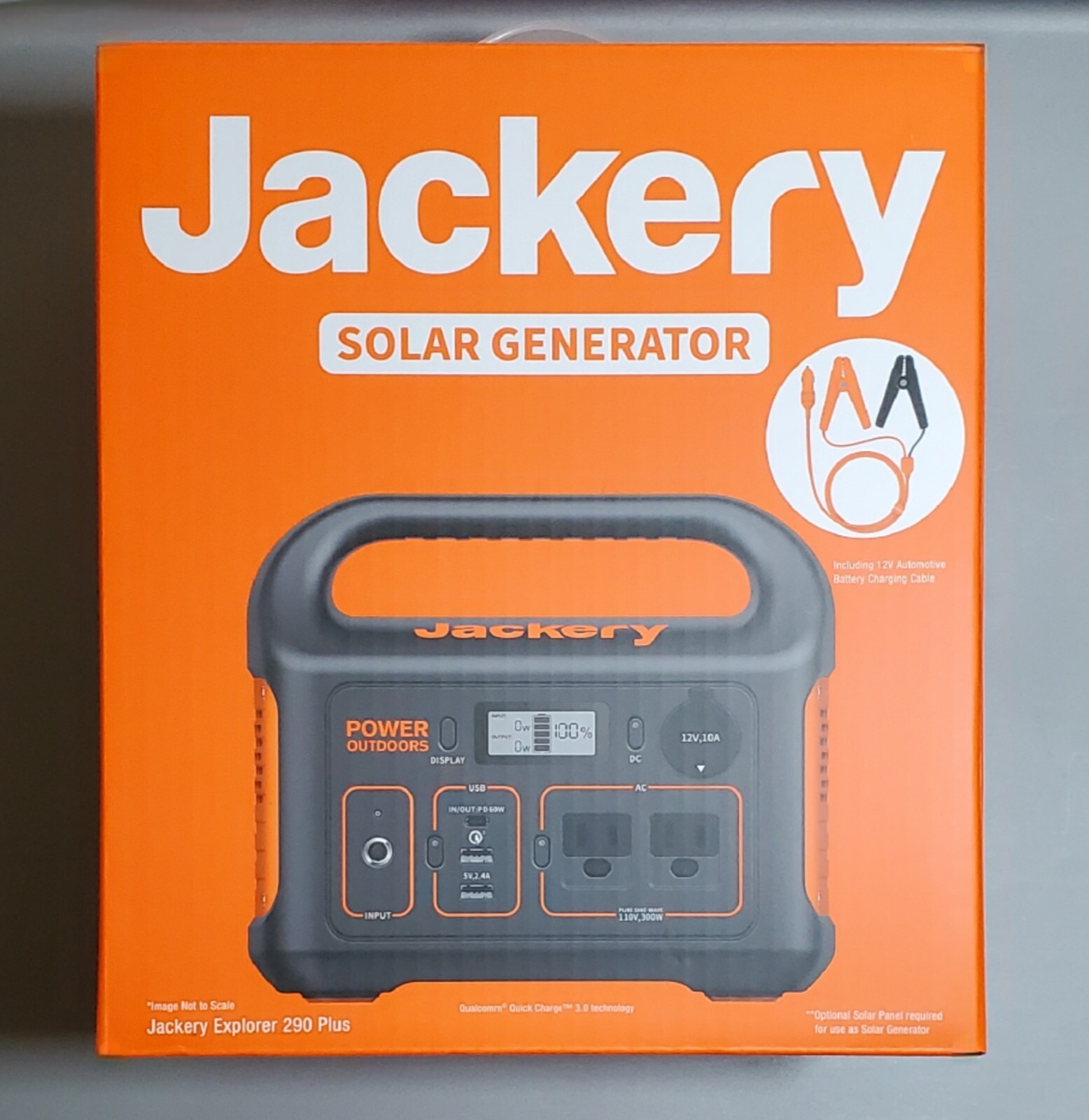 Brand-new Jackery Explorer 290 Plus Portable Power Station
