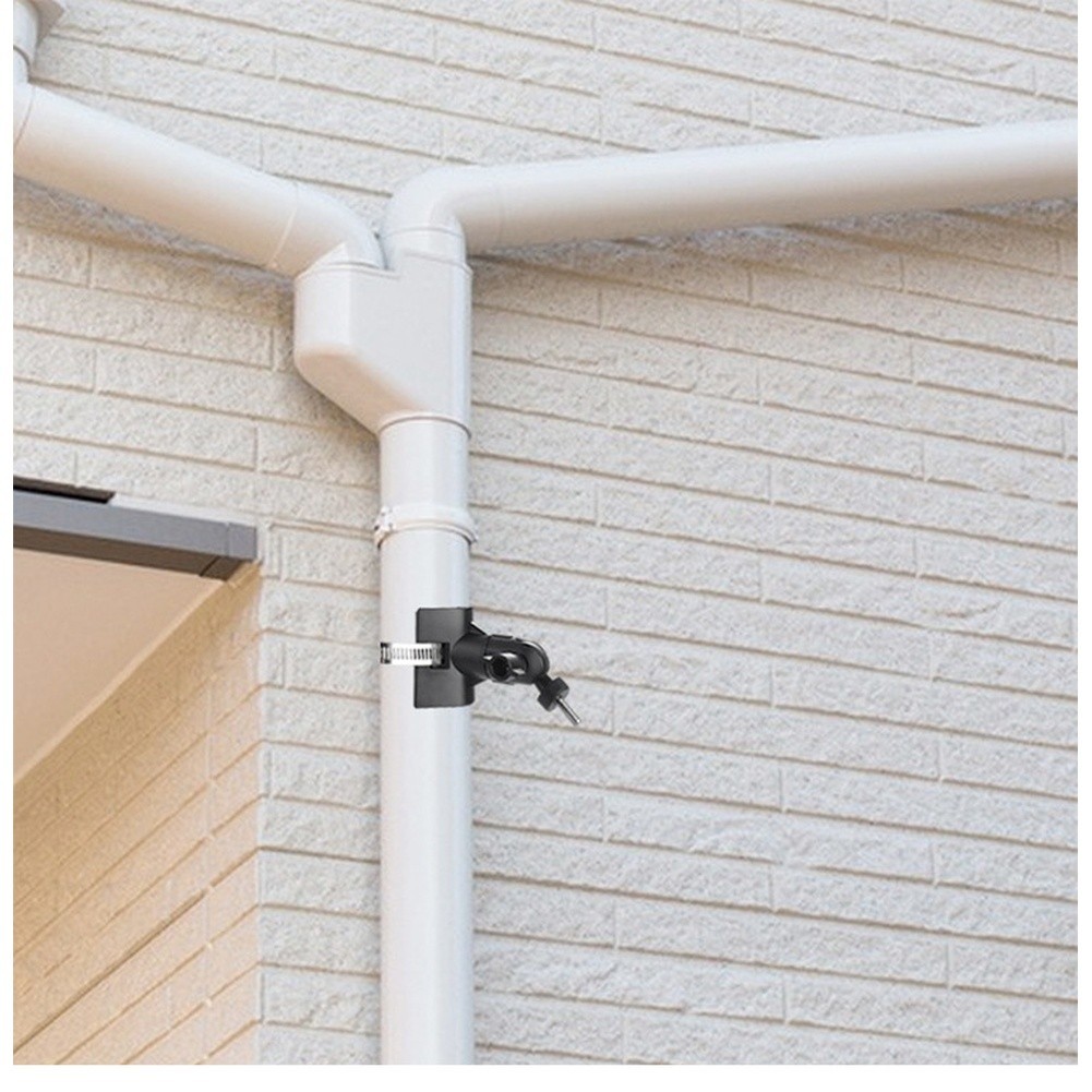 360 Degree Rotation Outdoor Camera Mount Bracket for Cylindrical Pole Use