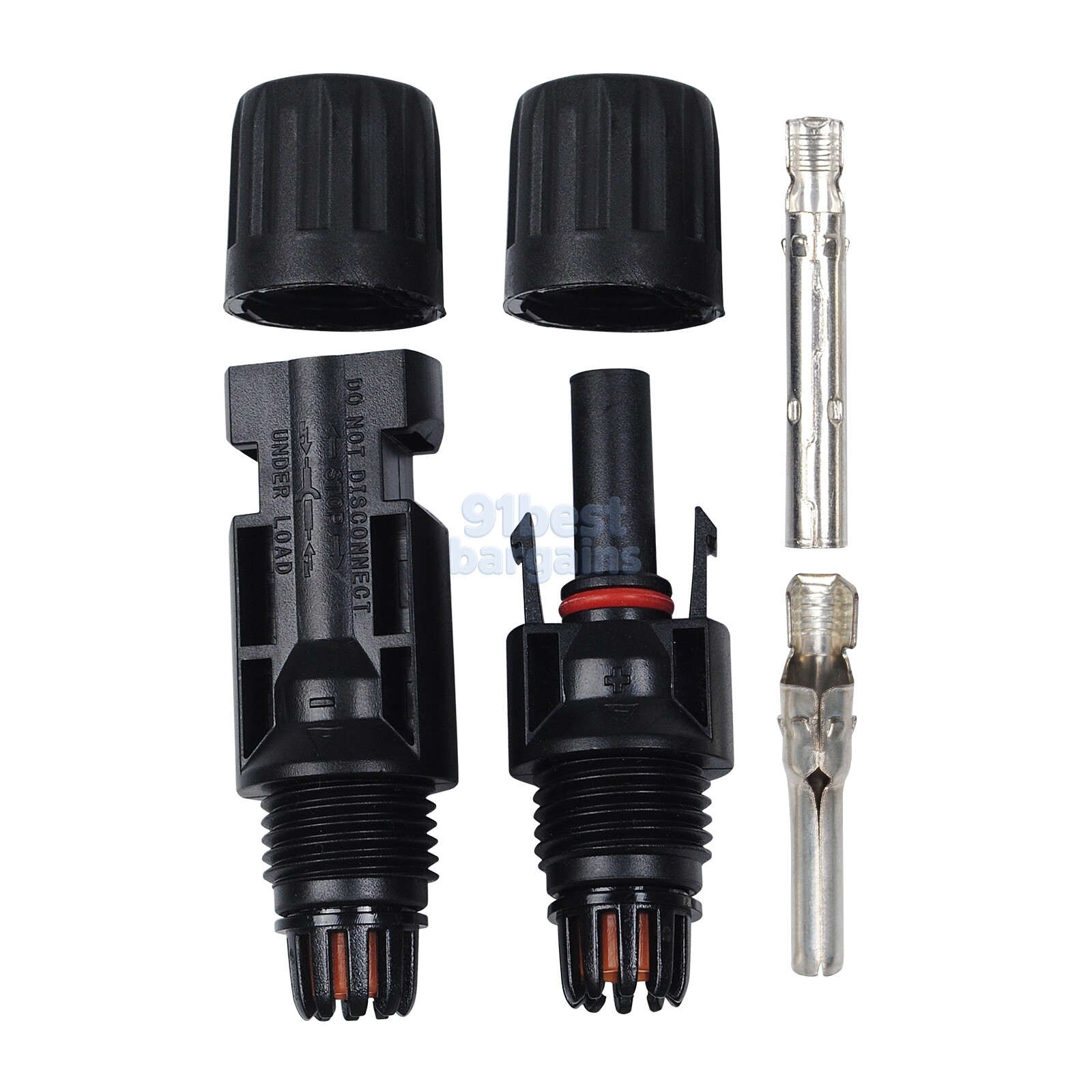 10Pair Solar Connector for MC4 1000V 30A UV Resistant IP67 Male Female Connector