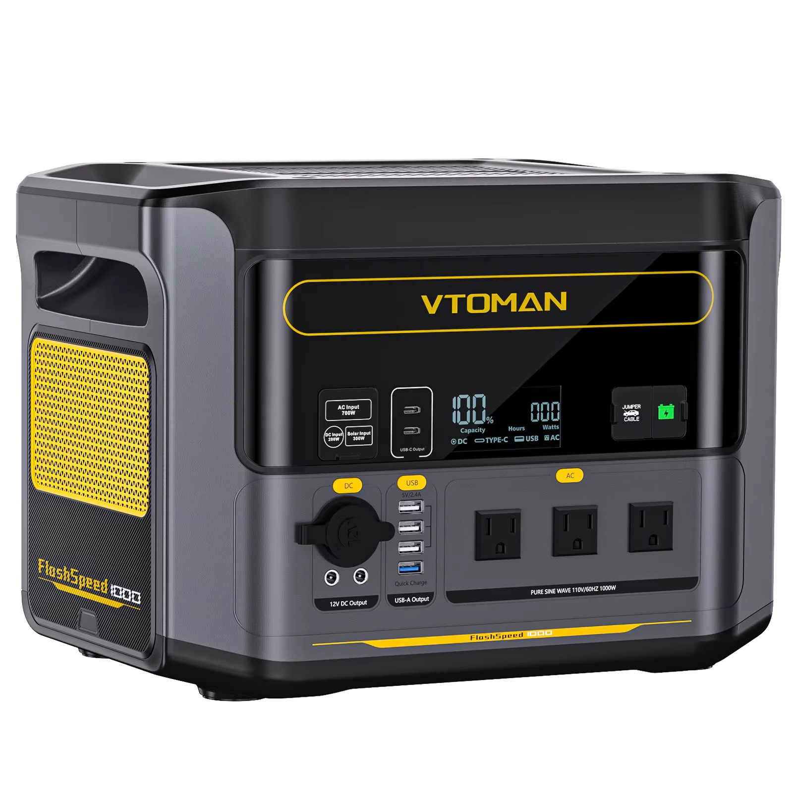 JUMP 2200 Portable Power Station 828/1548Wh Lifep04 Battery Solar Generator Sola
