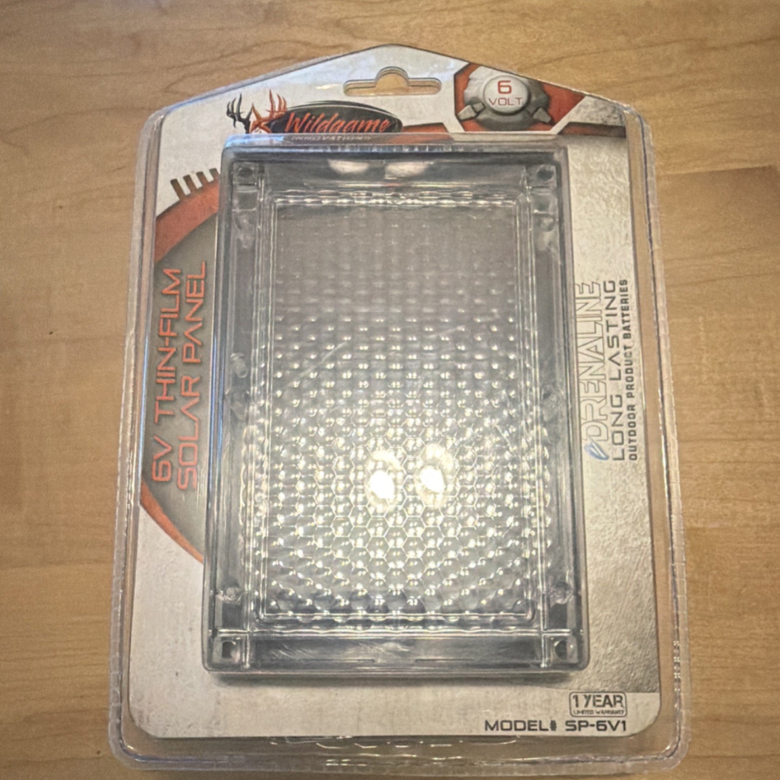 Wildgame Innovations Adrenaline 6V Amorphous Thin-Film Solar Panel SP-6V1